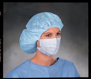 Halyard Standard Face Masks. Soft Touch Ii Surgical Mask, Blue, 50/Pkg, 6 Pkg/Cs (Us Only) (On Manufacturer Backorder With An Expected Release Date Of