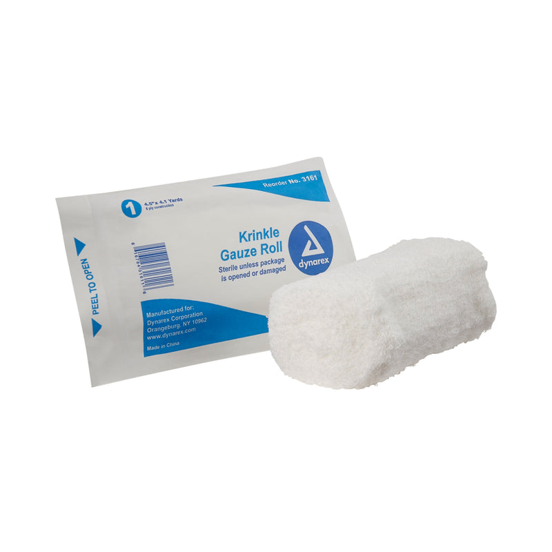 Dynarex® Sterile Fluff Bandage Roll, 4-1/2 Inch X 4-1/10 Yard, Sold As 100/Case Dynarex 3161
