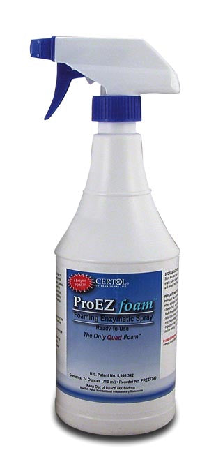 Certol Proez™ Foam Foaming Enzymatic Spray. Proez Foam Spray Disinfectant24 Oz Pump Spray Btl 15/Cs, Case