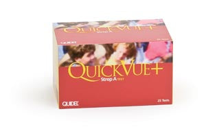 QUIDEL STREP A TEST, 25 TESTS/KIT    (ITEM IS NON-RETURNABLE) 1/KIT 20122 