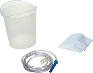 Amsino Amsure® Cleansing Enema Bag/Bucket Set. Enema Set 1500Ml Bucket W/60Tubing 50/Cs, Case