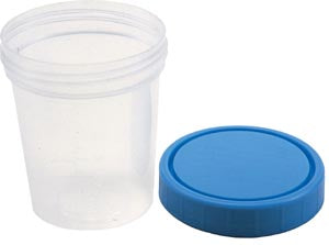 Amsino Urine Specimen Containers. Container Specimen 4 Oz W/Capns 25/Slv 20Slv/Cs, Case