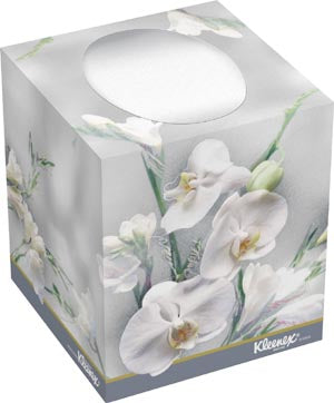 Kimberly-Clark Facial Tissue. Kleenex® Boutique® Facial Tissue, 8.4" X 8.6", White, 95/Bx, 36 Bx/Cs (36 Cs/Plt) (Products Cannot Be Sold On Amazon.Com