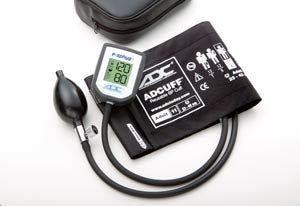 Adc E-Sphyg Digital Aneroid Sphygmomanometer. Aneroid Digital Adult Blklatex, Each