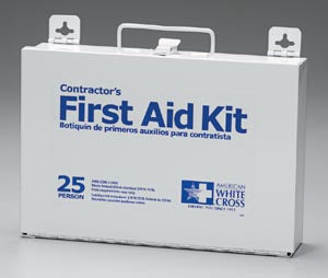 First Aid Only/Acme United 25 Person Basic Bulk Kit. First Aid Kt 25 Person Metalcs (Drop), Each