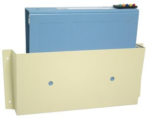 OMNIMED, VINYL CLAD WALL POCKET, BEIGE, 14"W X 7"H 1/EACH 255714-BG **SO