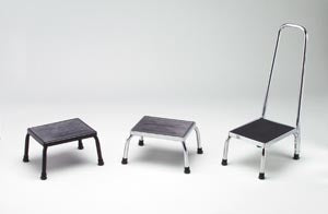 Dukal Tech-Med Footstools. Footstool, 11" X 14" Platform, Black Finish. Footstool W/Black Finish, Each