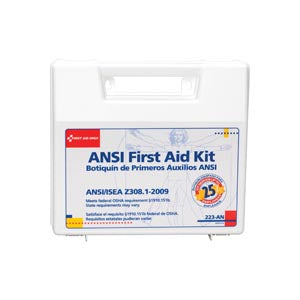 First Aid Only/Acme United First Aid Kits. First Aid Kt 25 Person 110Piece Plastic Cs (Drop), Each