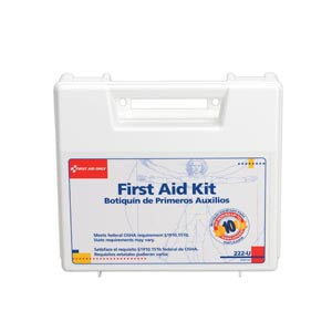 First Aid Only/Acme United First Aid Kits. First Aid Kt 10 Person Plasticcs W/Dividers (Drop), Each
