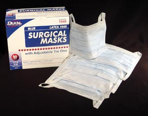 Dukal Surgical Face Masks. Face Mask, Earloop, Yellow, 50/Bx, 6 Bx/Cs (Temporarily Unavailable For Sale Due To Manufacturer Backorder With No Expected