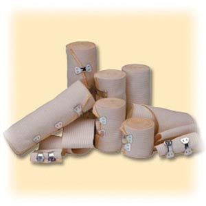 AMD-MEDICOM ELASTIC BANDAGE WITH VELCRO, 3" X 5 YDS, LATEX FREE (LF), 50/BX, 10 BX/CS 1/CASE A633 