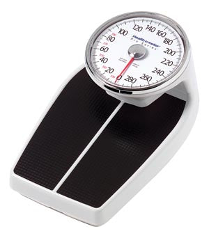 Pelstar/Health O Meter Professional Scale - Home Care Large Raised Dial - Large Platform Scales. Scale Dial Flr Mech Big Footlb Only 400Lb 2/Cs (Drop)