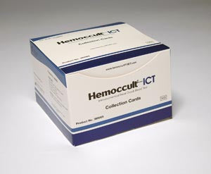Hemocue Hemoccult Ict Kits. Hemoccult Ict Sample Collection Cards, Kit Contains: Physician Instructions, 100 Single Collection Cards & 100 Sample Stic