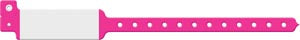 Medical Id Solutions 10" Vinyl Wristband - Imprinter. Wristband Vinyl 10 Ped-Adneon Pink Grn 500/Bx, Box