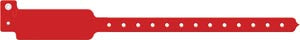 Medical Id Solutions 10" Tri-Laminate Wristband - Write-On. Wristband Tri-Lamnt 10 Ped-Adcust Write-On Red 500/Bx, Box