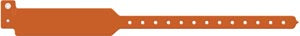 Medical Id Solutions 12" Tri-Laminate Wristband - Write-On. Wristband Tri-Lamnt 12 Adultwrite-On Org 500/Bx, Box