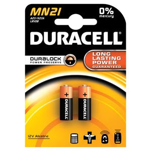 Duracell® Coppertop® Alkaline Retail Battery With Duralock Power Preserve™ Technology. Battery Alkaline Coppertop 12V2Pk 6Pk/Bx Retail Upc 66150, Box