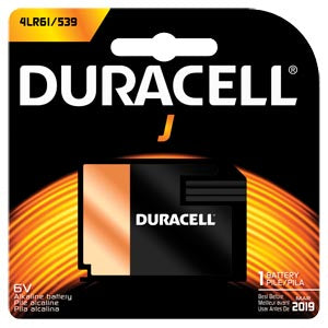 Duracell® Photo Battery. Battery, Alkaline, Size J, 6V, 6/Bx (Upc