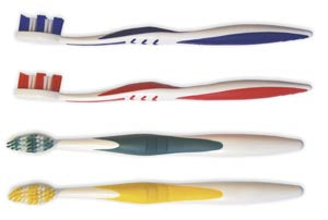 Jm Murray Oraline Oradent Clear Toothbrush. Toothbrush Adult Oraflexasst Colors 72/Cs (Drop), Case