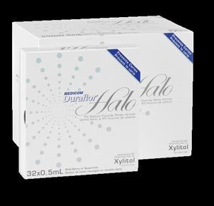 Medicom Duraflor Halo 5% Sodium Fluoride White Varnish. Varnish 5 Sodium Fluor Whthalo Wildberry .5Ml 250/Cs, Case