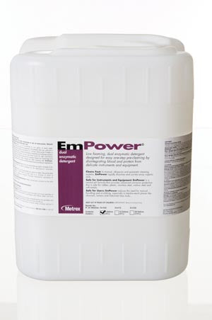 Metrex Empower™ Multi Enzymatic Detergent. Empower 5Gal 1/Cs, Case