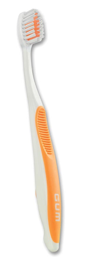 Sunstar Specialty Toothbrush. Orthodontic Toothbrush, Soft Nylon Bristles, 4-Row, "V" Trim, Compact Head, 1 Dz/Bg (Us Only) (Products Cannot Be Sold O