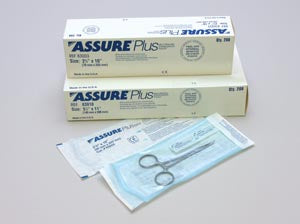 Sultan Assure Plus™ Sterilization Pouches. Pouch Sterilization Assureplus2.75X10 200/Bx 16Bx/Cs, Box