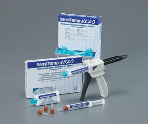 Sultan Sensi-Temp® Resin Temporary Cement. Tips Mixing Refill 4Ml Syringe20/Pk, Each