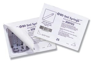 BD 5 ML SYRINGES & NEEDLES, 1/CASE, BD 309646 