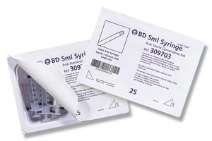 Bd 3 Ml Syringes & Needles. Syringe, 3Ml, Luer-Lok™ Tip, Sterile Convenience Tray Pak, 25 Tray/Bx, 12 Bx/Cs (70 Cs/Plt) (Continental Us Only) (Drop Sh