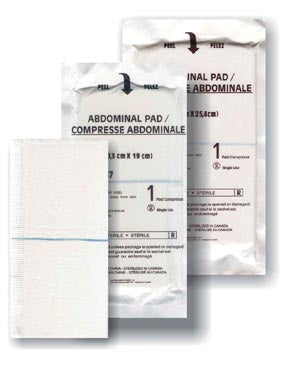 Amd Medicom Abdominal Pads. Abdominal Pad, 8" X 10", Non-Sterile, Sealed Ends, 432/Cs. Pads Abd Ns Sealed Ends 8X10432/Cs, Case