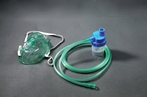 Amsino Amsure® Oxygen Mask & Tubing. Mask 02 Non-Rebreathr Ped7Ft Tube Resvr Bag 50/Cs, Case