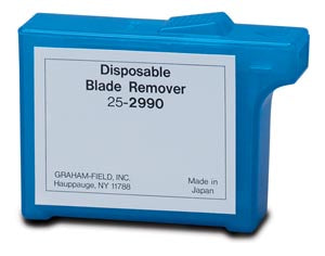 GF BLADE REMOVER, HOLDS BETWEEN 150 & 300 USED BLADES 1/EACH 2990 **SO