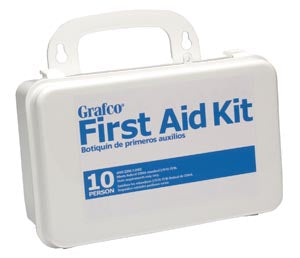 Graham Field Grafco® 10 Person First Aid Kit. , Each