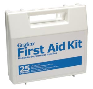 Graham Field Grafco® 25 Person First Aid Kit. , Each