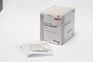 Pro Advantage Gauze Sponges - Sterile. Tbd-Pa Cotton Gauze 3X3 12Ply St100/Bx 24Bx/Cs, Case