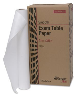 Pro Advantage® Exam Table Paper. Pa Paper Exam Table 21X225Smth 12/Cs, Case