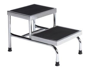 Brewer Step Stool. Step Stool, Two Step, 600 Lb Weight Capacity. , Each