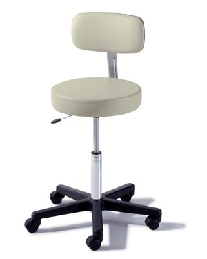Ritter 273 Stool. Stool, Comp Base, Air Adjust, Back, Special Colors. , Each