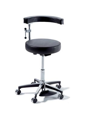 Ritter 278 Stool. Surgeon Stool, Armrest, Air-Lift, Aluminum Base, Foot Release, Special Colors. , Each