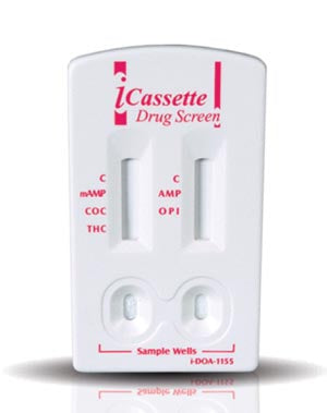 Alere Toxicology Icassette® (Pipette). Drug Test Icassette 5 Tstcoc Thc Opi Amp Mamp 25/Bx, Box