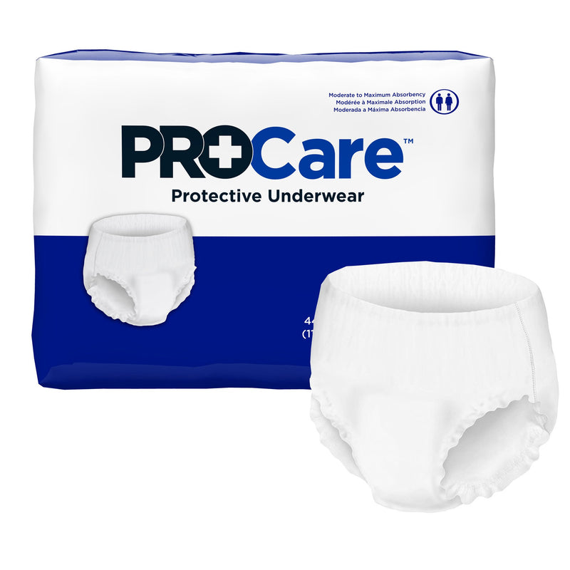 Procare™ Moderate To Maximum Absorbent Underwear, Large, Sold As 18/Bag First Cru-513