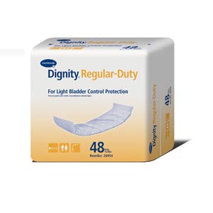 Hartmann Usa Dignity® Disposable Pads. Pad Dignity Reg 4X12 48/Bg8Bg/Cs, Case