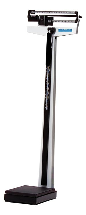 Pelstar/Health O Meter Professional Scale - Mechanical Beam Scale. Scale Mechanical Beam Poisebar Rod Cnter 490Lb (Drop), Each