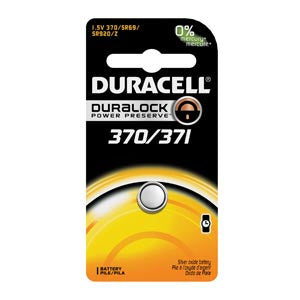 Duracell® Medical Electronic Battery. Battery Watch Silver Oxided370/371 6/Bx 6Bx/Cs Upc 66134, Case