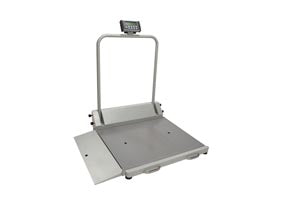 Pelstar/Health O Meter Professional Scale - Digital Wheelchair Ramp Scales. Scale Digital Wheelchair Railsramp 1000Lb/454Kg (Drop), Each
