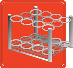 Mada Cylinder Stands. Cylinder Stand For 12 D/E Cylinders. , Each