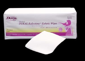 Dukal Reflections™ Esthetic Wipes. Sponge Cotton Wipes Esthetic4X4 4Ply Nwvn 200/Bg 10Bg/Cs, Case