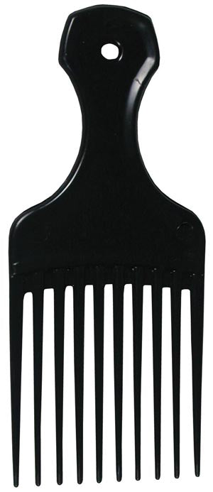 Dukal Dawnmist Comb & Brush. Hair Pic, 2.25", Black, 576/Cs. Pic Hair Mini Wide 2.25In Blk576/Cs, Case