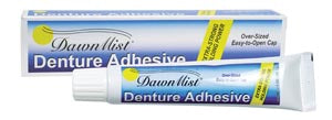 Dukal Dawnmist Denture Care. Denture Adhesive, Zinc Free, 2 Oz Tube, 36/Bx, 4 Bx/Cs (Not Available For Sale Into Canada). Adhesive Denture Zinc Free 2
